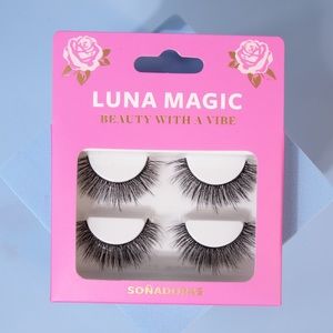 New in package, Luna Magic “Sonadoras” lashes (3 boxes - 6 pairs of lashes)